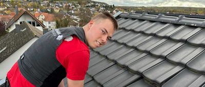 Paul Ostermann ist bester deutscher Dachdeckergeselle 2023