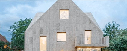 Ein Haus aus Kork: Naturfassade und -dach