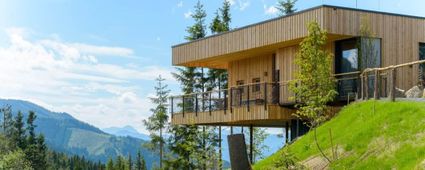 Wohnen im Vogelhaus deluxe: Vier Mountain Chalets in der Steiermark