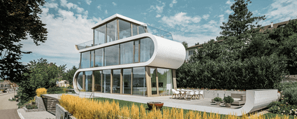 Das Flexhouse: futuristischer Wohntraum mit einer Außenhaut aus Dachschindeln