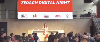 ZEDACH Digital Night mit 200 Gästen aus Industrie und Handwerk